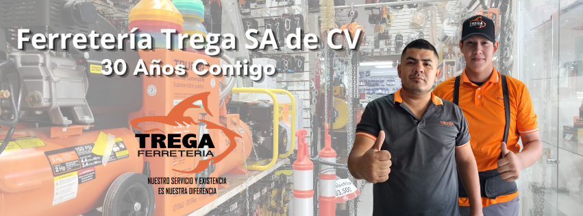 Personal de Ferretería Trega celebrando 30 años contigo